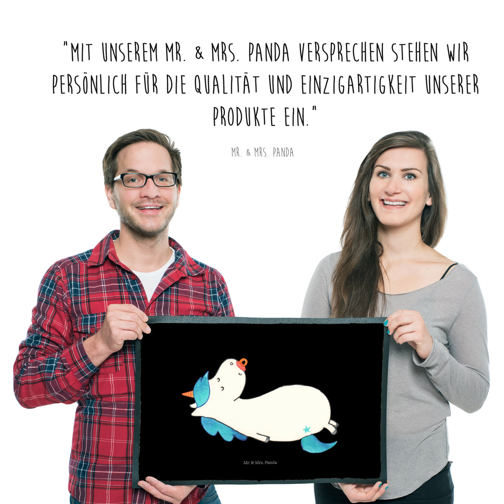 Fußmatte Einhorn Schnullie Einhörner, Unicorn, Einhorn, Baby, Kleinkind, Geburt, Geburtstag, Säugling, Schnuller, Geschenk Geburt, Mutter, Mama Türvorleger, Schmutzmatte, Fußabtreter, Matte, Schmutzfänger, Fußabstreifer, Schmutzfangmatte, Türmatte, Motivfußmatte,  Haustürmatte, Vorleger  Einhorn, Einhörner, Einhorn Deko, Pegasus, Unicorn