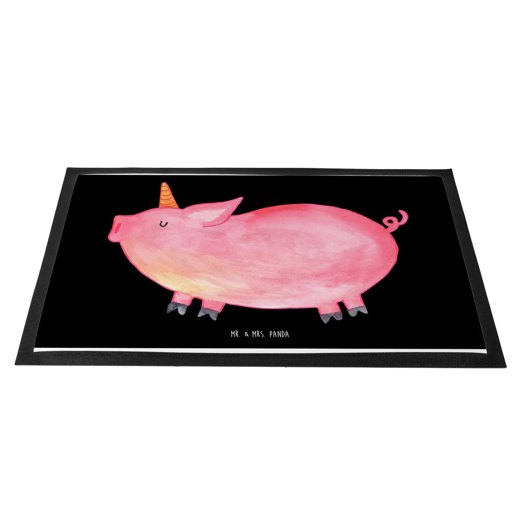 Fußmatte Einhorn Schweinhorn Einhorn, Einhörner, Unicorn, Party, Spaß, Schwein, Schweinhorn, Bauer, witzig. lustig, Spruch, geschenk, Pig, Piggy, funny, english, englisch Türvorleger, Schmutzmatte, Fußabtreter, Matte, Schmutzfänger, Fußabstreifer, Schmutzfangmatte, Türmatte, Motivfußmatte,  Haustürmatte, Vorleger  Einhorn, Einhörner, Einhorn Deko, Pegasus, Unicorn