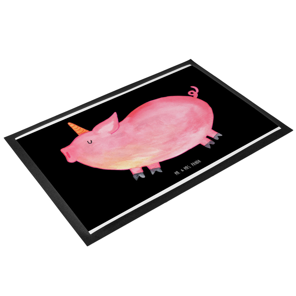 Fußmatte Einhorn Schweinhorn Einhorn, Einhörner, Unicorn, Party, Spaß, Schwein, Schweinhorn, Bauer, witzig. lustig, Spruch, geschenk, Pig, Piggy, funny, english, englisch Türvorleger, Schmutzmatte, Fußabtreter, Matte, Schmutzfänger, Fußabstreifer, Schmutzfangmatte, Türmatte, Motivfußmatte,  Haustürmatte, Vorleger  Einhorn, Einhörner, Einhorn Deko, Pegasus, Unicorn