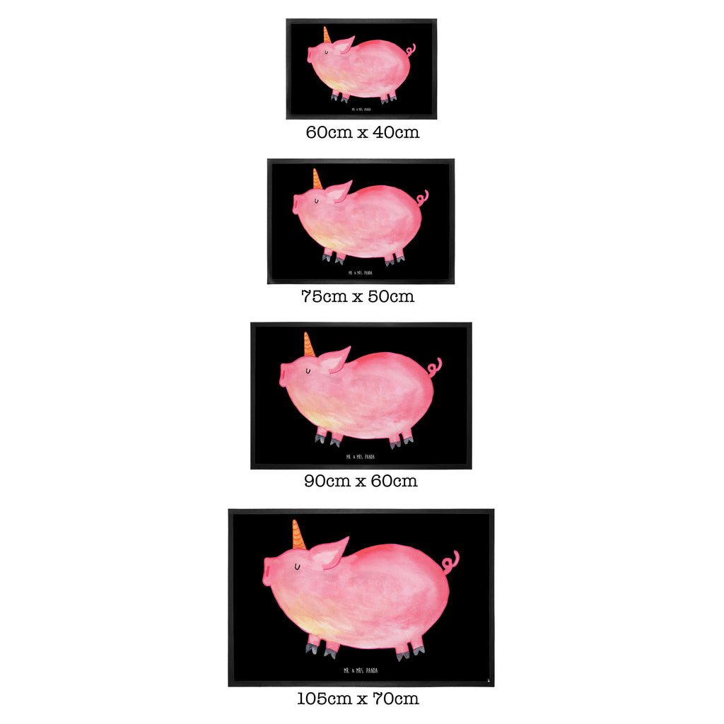 Fußmatte Einhorn Schweinhorn Einhorn, Einhörner, Unicorn, Party, Spaß, Schwein, Schweinhorn, Bauer, witzig. lustig, Spruch, geschenk, Pig, Piggy, funny, english, englisch Türvorleger, Schmutzmatte, Fußabtreter, Matte, Schmutzfänger, Fußabstreifer, Schmutzfangmatte, Türmatte, Motivfußmatte,  Haustürmatte, Vorleger  Einhorn, Einhörner, Einhorn Deko, Pegasus, Unicorn
