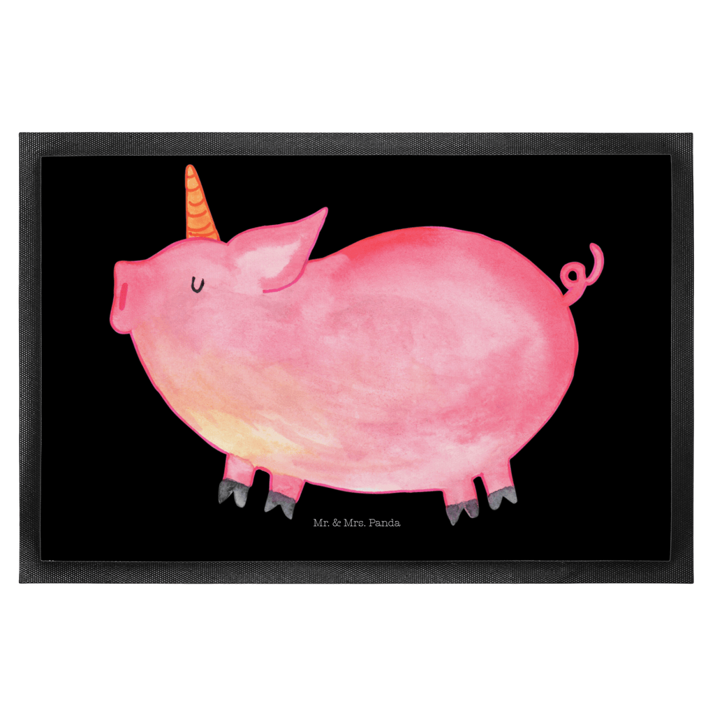Fußmatte Einhorn Schweinhorn Einhorn, Einhörner, Unicorn, Party, Spaß, Schwein, Schweinhorn, Bauer, witzig. lustig, Spruch, geschenk, Pig, Piggy, funny, english, englisch Türvorleger, Schmutzmatte, Fußabtreter, Matte, Schmutzfänger, Fußabstreifer, Schmutzfangmatte, Türmatte, Motivfußmatte,  Haustürmatte, Vorleger  Einhorn, Einhörner, Einhorn Deko, Pegasus, Unicorn