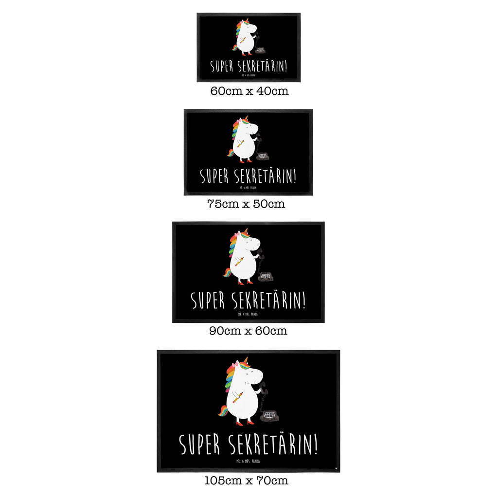 Fußmatte Einhorn Sekretärin Sekretärin, Einhörner, Unicorn, Einhorn, Büro, Rechtsanwältin, Rechtsanwaltsgehilfin, Steuerbüro, Steuerkanzlei, Bürokraft, Bürohilfe Türvorleger, Schmutzmatte, Fußabtreter, Matte, Schmutzfänger, Fußabstreifer, Schmutzfangmatte, Türmatte, Motivfußmatte,  Haustürmatte, Vorleger  Einhorn, Einhörner, Einhorn Deko, Pegasus, Unicorn