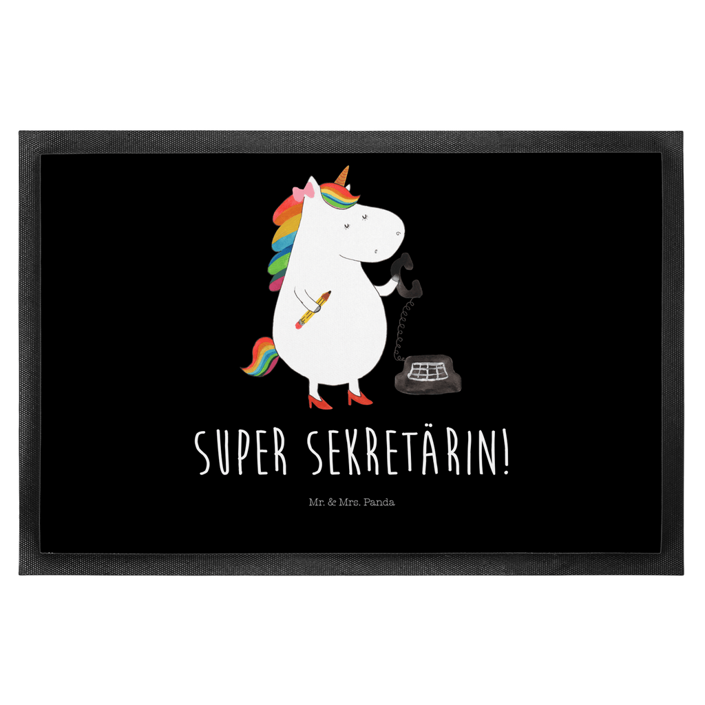 Fußmatte Einhorn Sekretärin Sekretärin, Einhörner, Unicorn, Einhorn, Büro, Rechtsanwältin, Rechtsanwaltsgehilfin, Steuerbüro, Steuerkanzlei, Bürokraft, Bürohilfe Türvorleger, Schmutzmatte, Fußabtreter, Matte, Schmutzfänger, Fußabstreifer, Schmutzfangmatte, Türmatte, Motivfußmatte,  Haustürmatte, Vorleger  Einhorn, Einhörner, Einhorn Deko, Pegasus, Unicorn