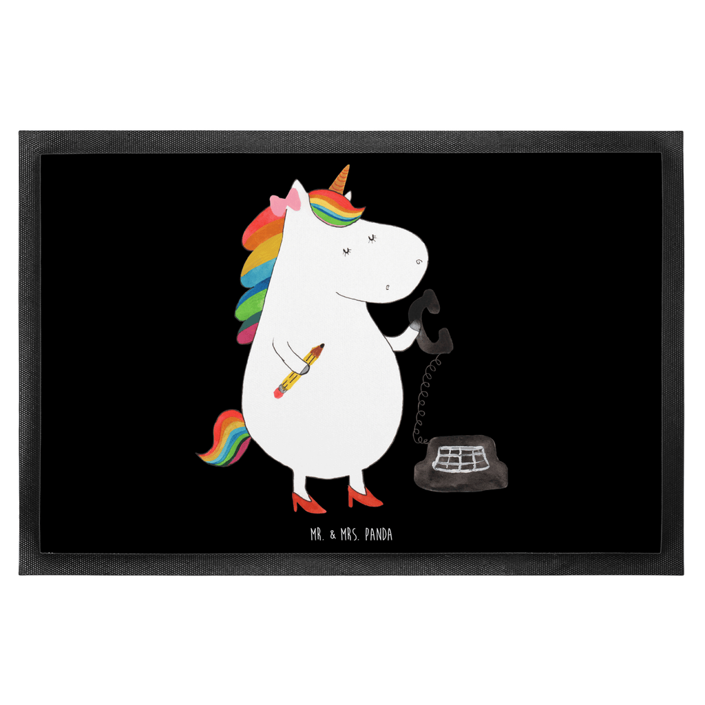 Fußmatte Einhorn Sekretärin Sekretärin, Einhörner, Unicorn, Einhorn, Büro, Rechtsanwältin, Rechtsanwaltsgehilfin, Steuerbüro, Steuerkanzlei, Bürokraft, Bürohilfe Türvorleger, Schmutzmatte, Fußabtreter, Matte, Schmutzfänger, Fußabstreifer, Schmutzfangmatte, Türmatte, Motivfußmatte,  Haustürmatte, Vorleger  Einhorn, Einhörner, Einhorn Deko, Pegasus, Unicorn