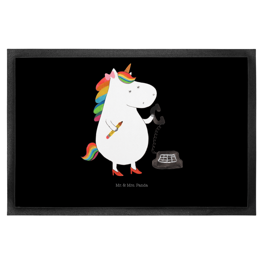 Fußmatte Einhorn Sekretärin Sekretärin, Einhörner, Unicorn, Einhorn, Büro, Rechtsanwältin, Rechtsanwaltsgehilfin, Steuerbüro, Steuerkanzlei, Bürokraft, Bürohilfe Türvorleger, Schmutzmatte, Fußabtreter, Matte, Schmutzfänger, Fußabstreifer, Schmutzfangmatte, Türmatte, Motivfußmatte,  Haustürmatte, Vorleger  Einhorn, Einhörner, Einhorn Deko, Pegasus, Unicorn