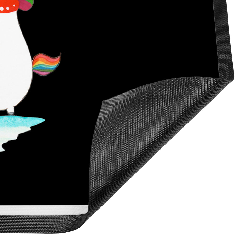 Fußmatte Einhorn Schneemann Einhorn, Unicorn, Schneemann, Winter, Schnee, Kuchen, Weihnachten, kalt, Mütze, Handschuhe, X-Mas Türvorleger, Schmutzmatte, Fußabtreter, Matte, Schmutzfänger, Fußabstreifer, Schmutzfangmatte, Türmatte, Motivfußmatte,  Haustürmatte, Vorleger  Einhorn, Einhörner, Einhorn Deko, Pegasus, Unicorn
