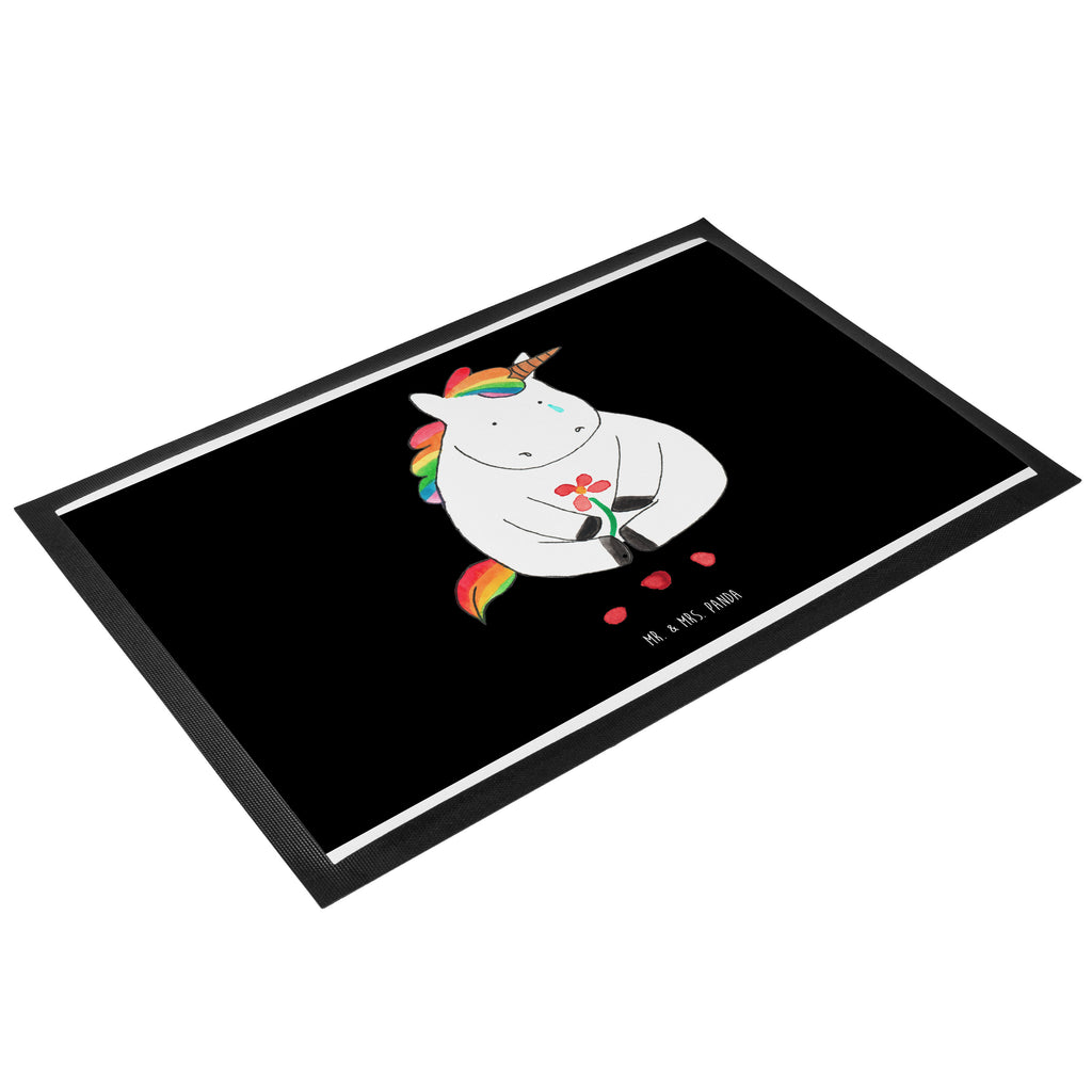 Fußmatte Einhorn Traurig Einhorn, Einhörner, Glitzer, Trösten. Freundschaft, Freunde, Liebe, Trauer, Grußkarte, Blume  Türvorleger, Schmutzmatte, Fußabtreter, Matte, Schmutzfänger, Fußabstreifer, Schmutzfangmatte, Türmatte, Motivfußmatte,  Haustürmatte, Vorleger  Einhorn, Einhörner, Einhorn Deko, Pegasus, Unicorn