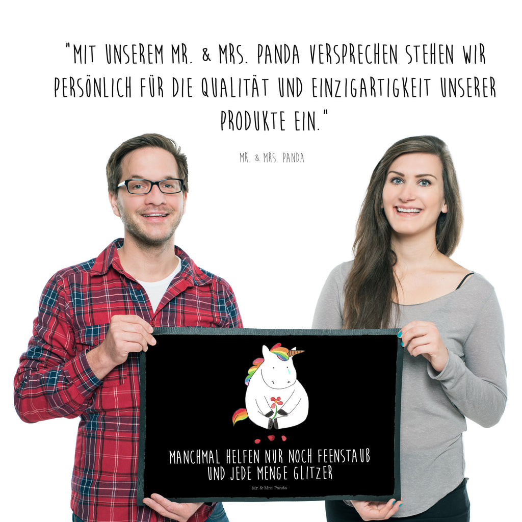 Fußmatte Einhorn Traurig Einhorn, Einhörner, Glitzer, Trösten. Freundschaft, Freunde, Liebe, Trauer, Grußkarte, Blume  Türvorleger, Schmutzmatte, Fußabtreter, Matte, Schmutzfänger, Fußabstreifer, Schmutzfangmatte, Türmatte, Motivfußmatte,  Haustürmatte, Vorleger  Einhorn, Einhörner, Einhorn Deko, Pegasus, Unicorn