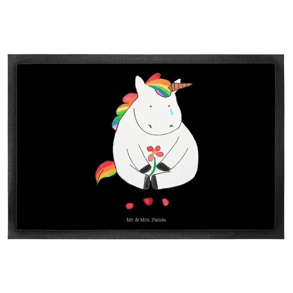 Fußmatte Einhorn Traurig Einhorn, Einhörner, Glitzer, Trösten. Freundschaft, Freunde, Liebe, Trauer, Grußkarte, Blume  Türvorleger, Schmutzmatte, Fußabtreter, Matte, Schmutzfänger, Fußabstreifer, Schmutzfangmatte, Türmatte, Motivfußmatte,  Haustürmatte, Vorleger  Einhorn, Einhörner, Einhorn Deko, Pegasus, Unicorn
