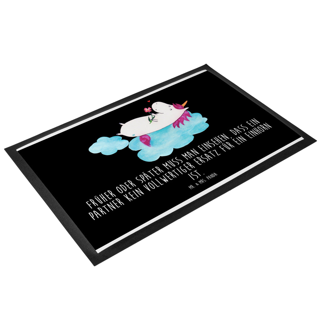 Fußmatte Einhorn verliebt auf Wolke Einhorn, Einhörner, Unicorn, verliebt, Liebe, Liebesbeweis, Freundin, Wolke Türvorleger, Schmutzmatte, Fußabtreter, Matte, Schmutzfänger, Fußabstreifer, Schmutzfangmatte, Türmatte, Motivfußmatte,  Haustürmatte, Vorleger  Einhorn, Einhörner, Einhorn Deko, Pegasus, Unicorn