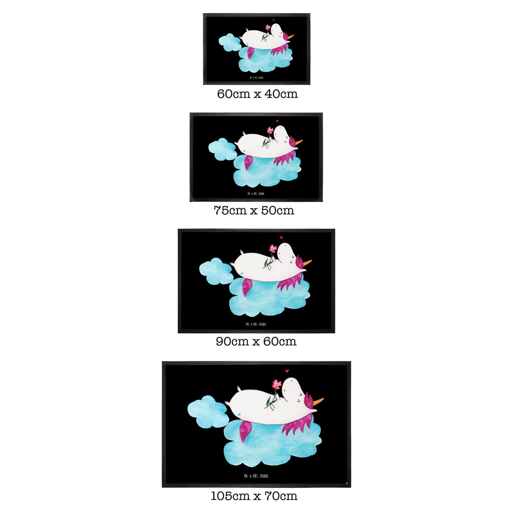 Fußmatte Einhorn verliebt auf Wolke Einhorn, Einhörner, Unicorn, verliebt, Liebe, Liebesbeweis, Freundin, Wolke Türvorleger, Schmutzmatte, Fußabtreter, Matte, Schmutzfänger, Fußabstreifer, Schmutzfangmatte, Türmatte, Motivfußmatte,  Haustürmatte, Vorleger  Einhorn, Einhörner, Einhorn Deko, Pegasus, Unicorn