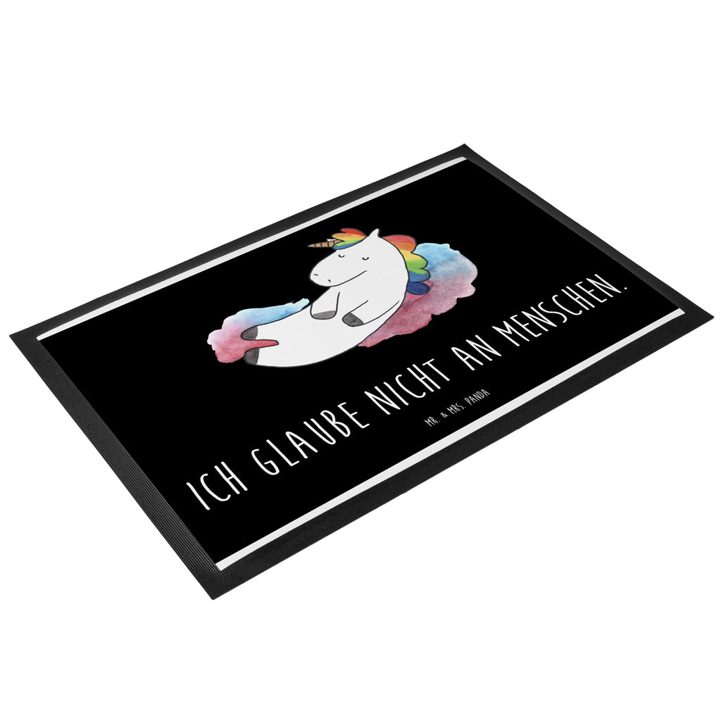 Fußmatte Einhorn Wolke 7 Einhorn, Unicorn, Einhörner, verliebt, Menschen, witzig, lustig, Geschenk, Glaube, Realität, Lächeln Türvorleger, Schmutzmatte, Fußabtreter, Matte, Schmutzfänger, Fußabstreifer, Schmutzfangmatte, Türmatte, Motivfußmatte,  Haustürmatte, Vorleger  Einhorn, Einhörner, Einhorn Deko, Pegasus, Unicorn