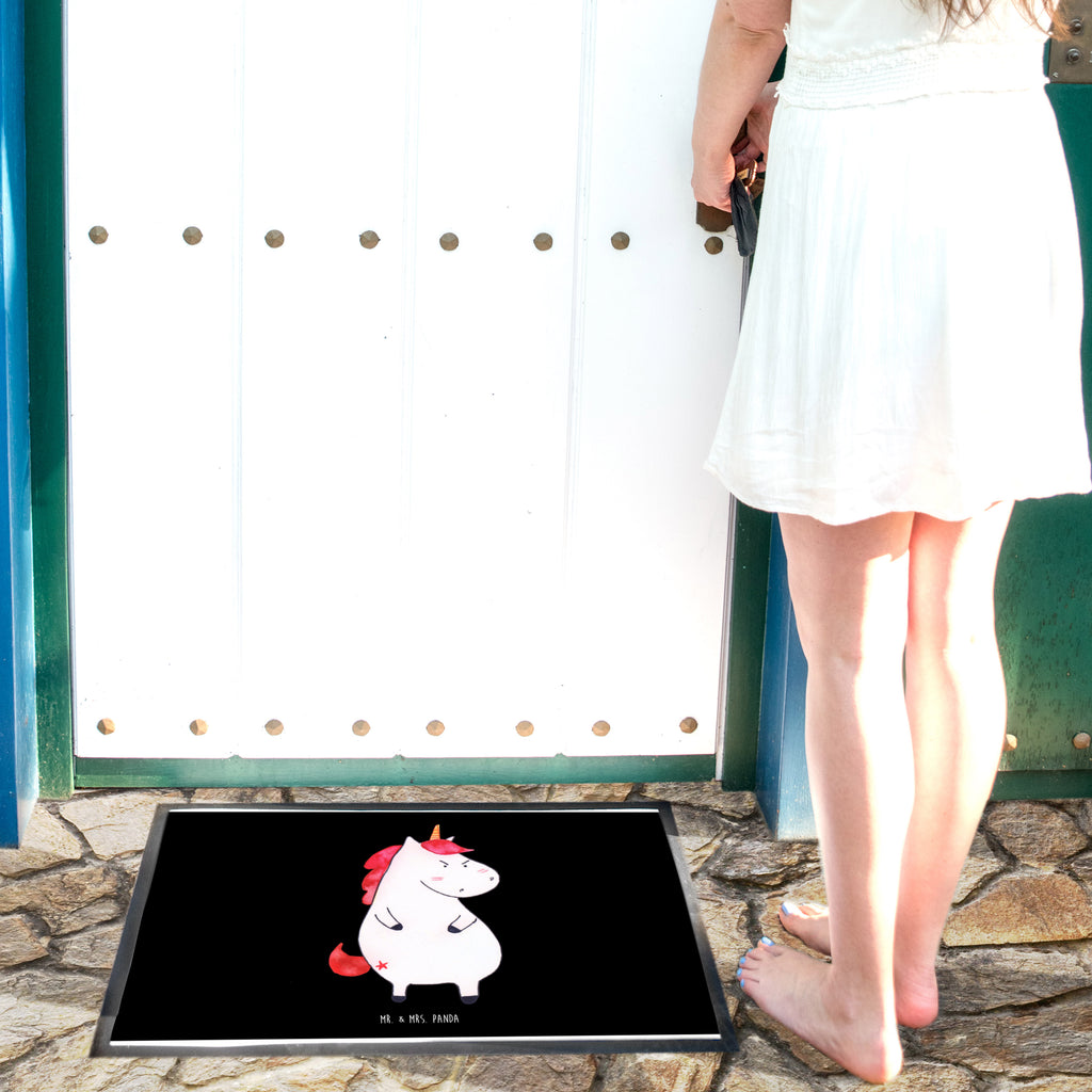 Fußmatte Einhorn wütend Einhorn, Einhörner, Unicorn, Realität, Ansage, lustlos, nein, Büro, Arbeit, wütend, dumme Fragen, lustig, Spaß, Geschenk  Türvorleger, Schmutzmatte, Fußabtreter, Matte, Schmutzfänger, Fußabstreifer, Schmutzfangmatte, Türmatte, Motivfußmatte,  Haustürmatte, Vorleger  Einhorn, Einhörner, Einhorn Deko, Pegasus, Unicorn