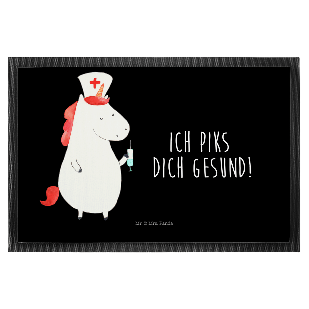 Fußmatte Einhorn Krankenschwester Einhorn, Krankenschwester Geschenk, Krankenpfleger Geschenk, Krankenpflegerin, Krankenschwester Dankeschön, Krankenhaus, Ärztin Geschenk, Türvorleger, Schmutzmatte, Fußabtreter, Matte, Schmutzfänger, Fußabstreifer, Schmutzfangmatte, Türmatte, Motivfußmatte,  Haustürmatte, Vorleger  Einhorn, Einhörner, Einhorn Deko, Pegasus, Unicorn