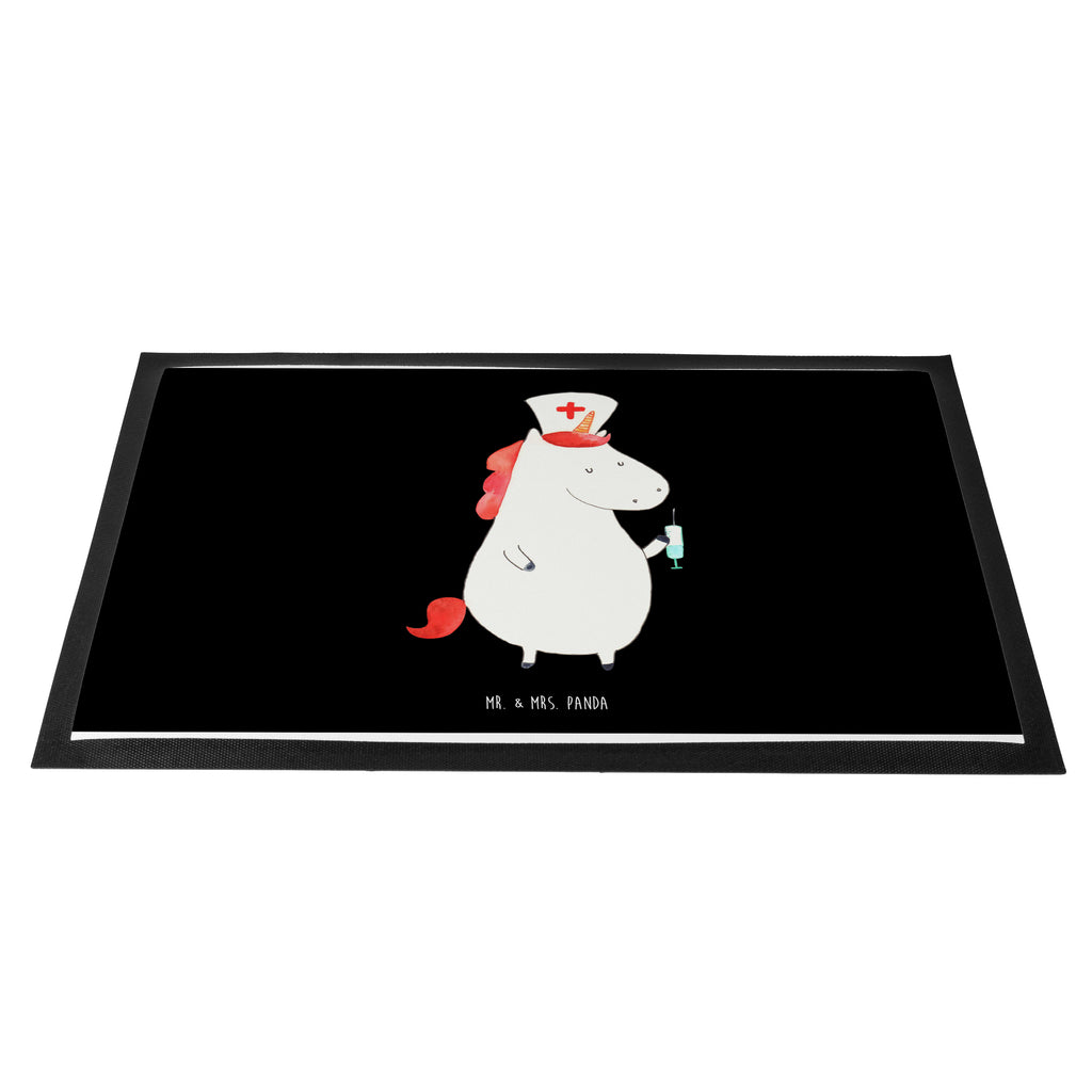 Fußmatte Einhorn Krankenschwester Einhorn, Krankenschwester Geschenk, Krankenpfleger Geschenk, Krankenpflegerin, Krankenschwester Dankeschön, Krankenhaus, Ärztin Geschenk, Türvorleger, Schmutzmatte, Fußabtreter, Matte, Schmutzfänger, Fußabstreifer, Schmutzfangmatte, Türmatte, Motivfußmatte,  Haustürmatte, Vorleger  Einhorn, Einhörner, Einhorn Deko, Pegasus, Unicorn