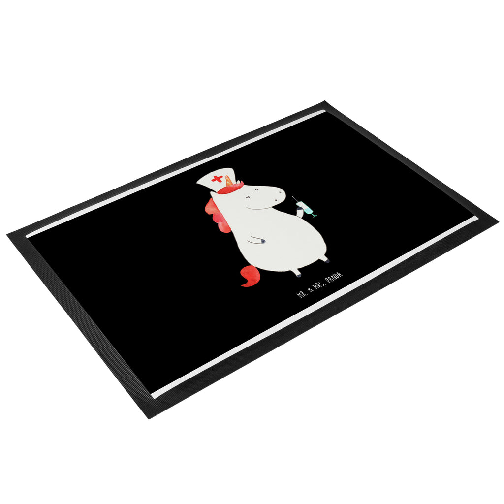 Fußmatte Einhorn Krankenschwester Einhorn, Krankenschwester Geschenk, Krankenpfleger Geschenk, Krankenpflegerin, Krankenschwester Dankeschön, Krankenhaus, Ärztin Geschenk, Türvorleger, Schmutzmatte, Fußabtreter, Matte, Schmutzfänger, Fußabstreifer, Schmutzfangmatte, Türmatte, Motivfußmatte,  Haustürmatte, Vorleger  Einhorn, Einhörner, Einhorn Deko, Pegasus, Unicorn