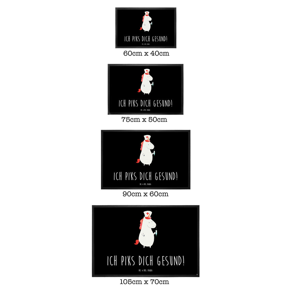 Fußmatte Einhorn Krankenschwester Einhorn, Krankenschwester Geschenk, Krankenpfleger Geschenk, Krankenpflegerin, Krankenschwester Dankeschön, Krankenhaus, Ärztin Geschenk, Türvorleger, Schmutzmatte, Fußabtreter, Matte, Schmutzfänger, Fußabstreifer, Schmutzfangmatte, Türmatte, Motivfußmatte,  Haustürmatte, Vorleger  Einhorn, Einhörner, Einhorn Deko, Pegasus, Unicorn