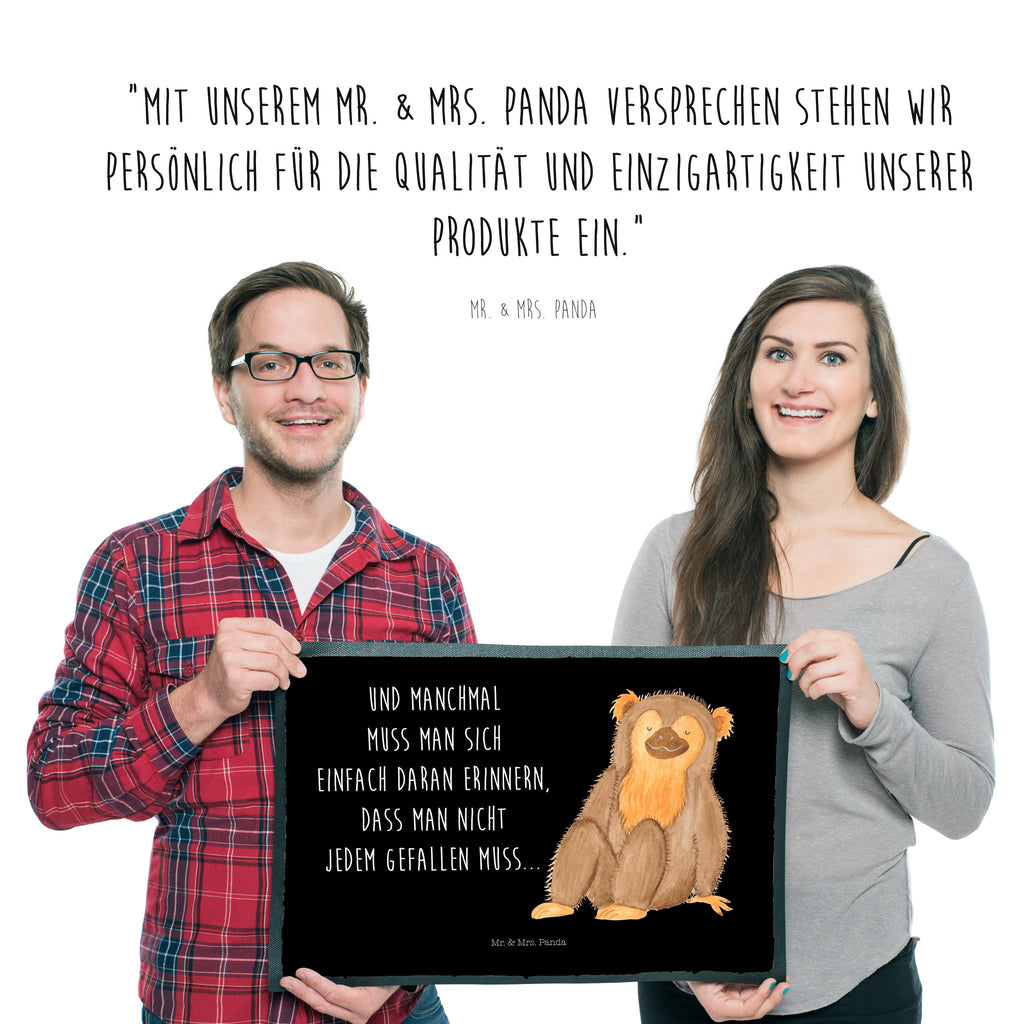 Fußmatte Affe Affe, Äffchen, Affen, Selbstliebe, Respekt, Motivation, Selbstachtung, Liebe, Selbstbewusstsein, Selfcare	 Türvorleger, Schmutzmatte, Fußabtreter, Matte, Schmutzfänger, Fußabstreifer, Schmutzfangmatte, Türmatte, Motivfußmatte,  Haustürmatte, Vorleger  Afrika, Wildtiere