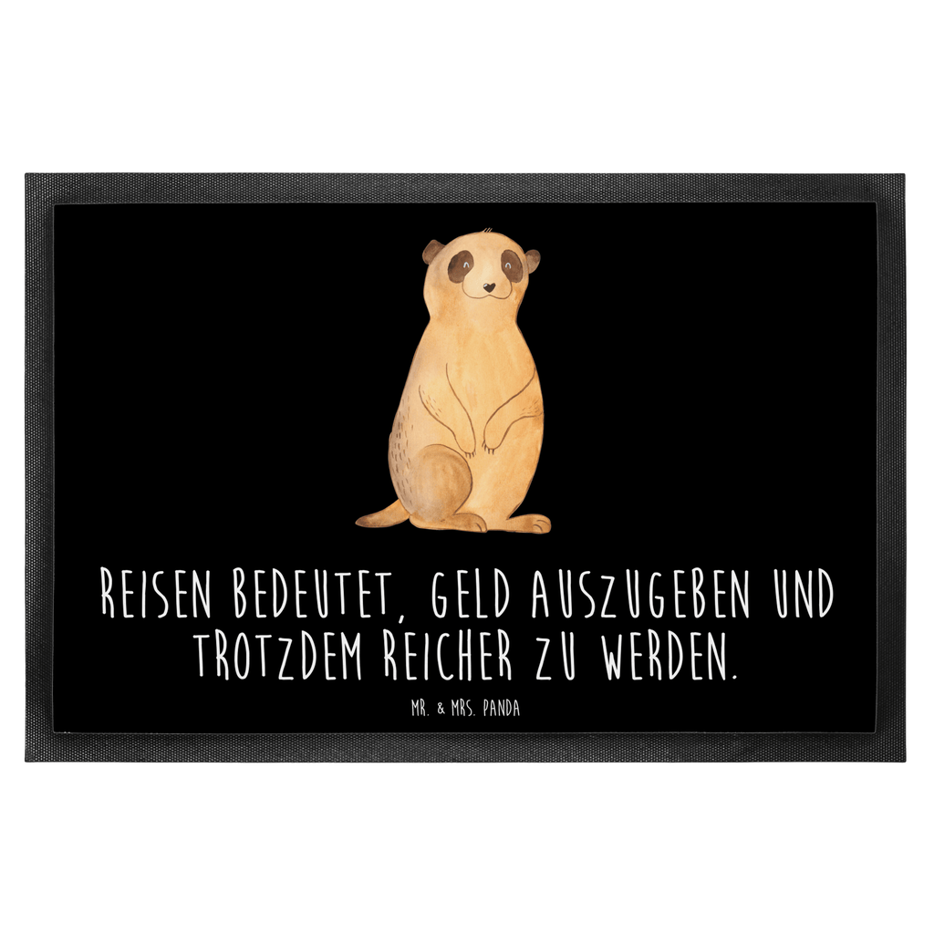 Fußmatte Erdmännchen Erdmännchen, Afrika, Reisen, Spruch, Weltreise, Afrikareise, Roadtrip, Traveling  Türvorleger, Schmutzmatte, Fußabtreter, Matte, Schmutzfänger, Fußabstreifer, Schmutzfangmatte, Türmatte, Motivfußmatte,  Haustürmatte, Vorleger  Afrika, Wildtiere