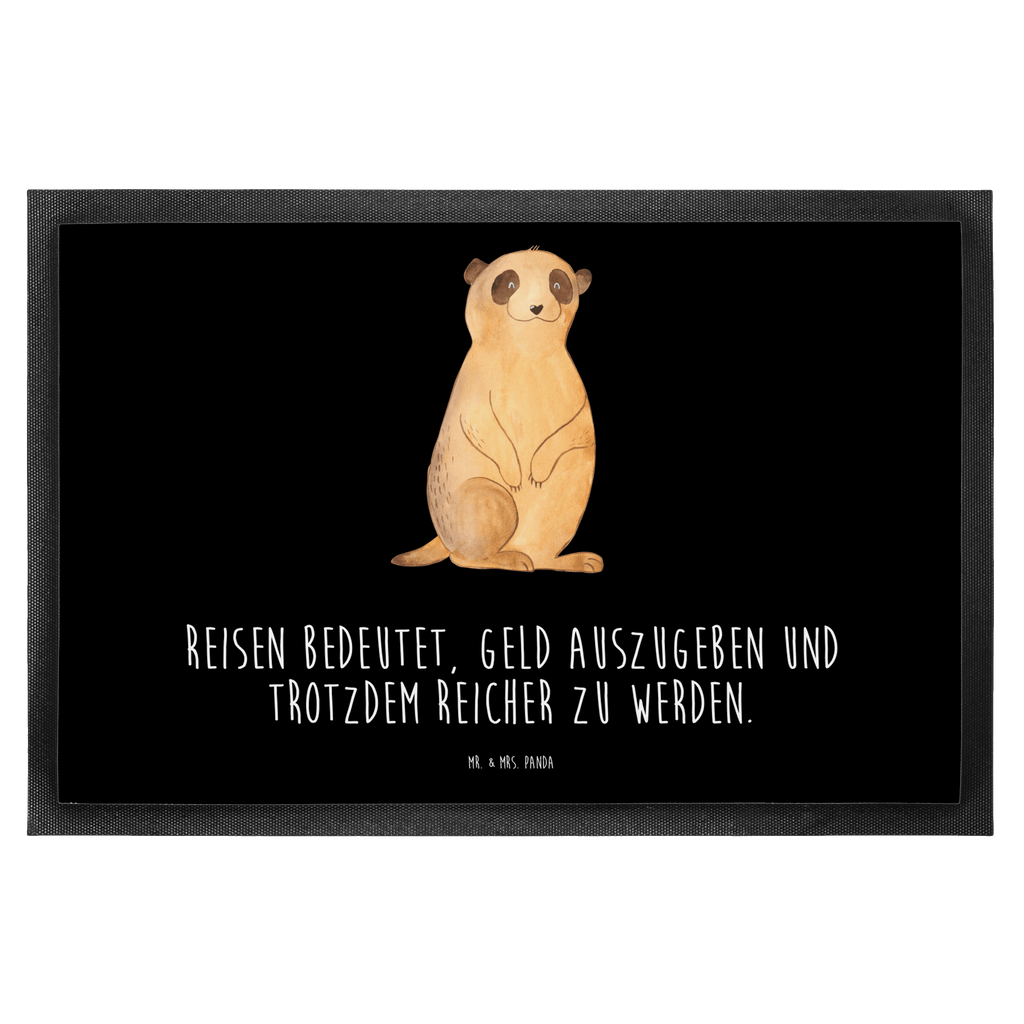 Fußmatte Erdmännchen Erdmännchen, Afrika, Reisen, Spruch, Weltreise, Afrikareise, Roadtrip, Traveling  Türvorleger, Schmutzmatte, Fußabtreter, Matte, Schmutzfänger, Fußabstreifer, Schmutzfangmatte, Türmatte, Motivfußmatte,  Haustürmatte, Vorleger  Afrika, Wildtiere