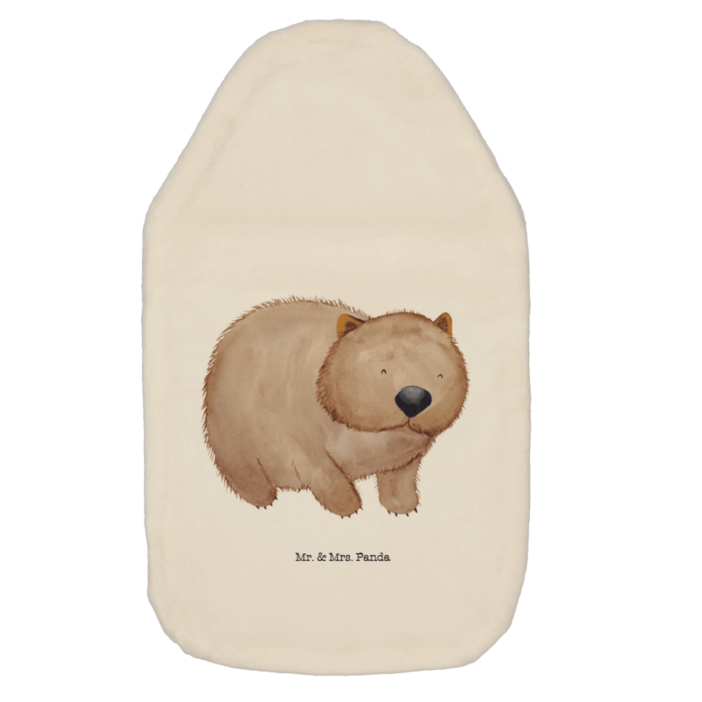 Wärmflasche Wombat Wärmekissen, Kinderwärmflasche, Körnerkissen, Wärmflaschenbezug, Wärmflasche mit Bezug, Tiermotive, Gute Laune, lustige Sprüche, Tiere, Wombat, Das Leben ist schön, Motivation, Spruch, Australien
