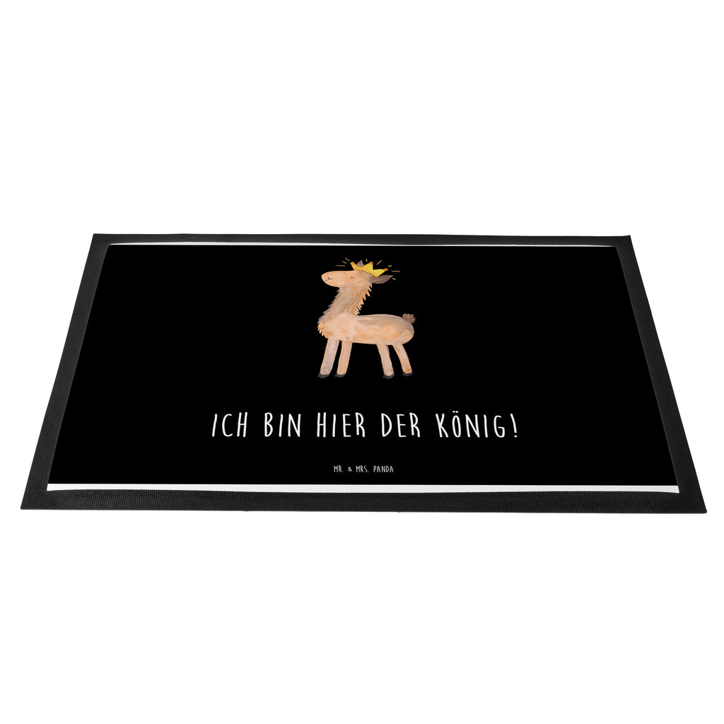 Fußmatte Lama König Lama, Lamas, König, Königin, Freundin, Mama, Papa, Büro Kollege, Kollegin, Chef, Vorgesetzter, Abi, Abitur Türvorleger, Schmutzmatte, Fußabtreter, Matte, Schmutzfänger, Fußabstreifer, Schmutzfangmatte, Türmatte, Motivfußmatte,  Haustürmatte, Vorleger  Lama, Alpaka