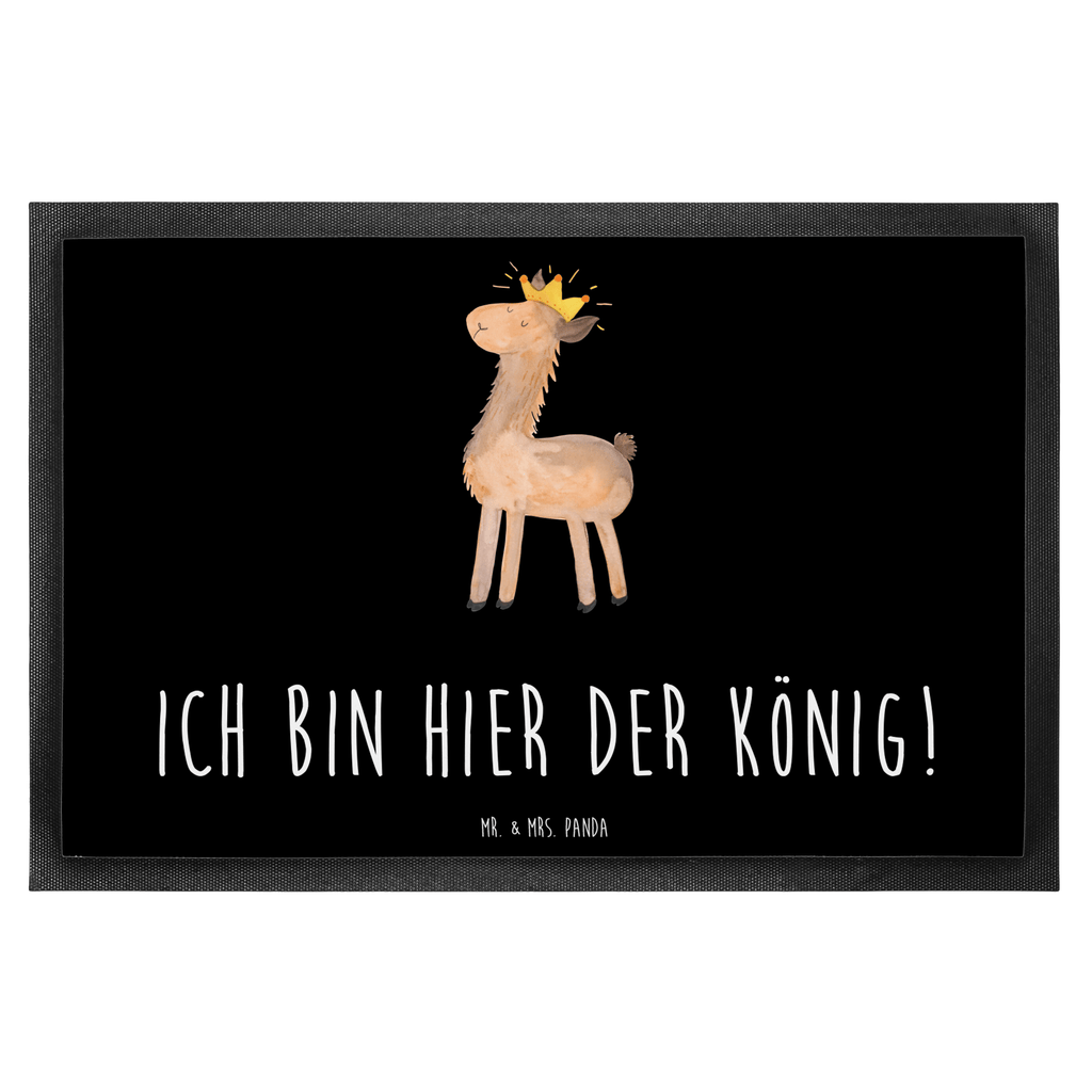 Fußmatte Lama König Lama, Lamas, König, Königin, Freundin, Mama, Papa, Büro Kollege, Kollegin, Chef, Vorgesetzter, Abi, Abitur Türvorleger, Schmutzmatte, Fußabtreter, Matte, Schmutzfänger, Fußabstreifer, Schmutzfangmatte, Türmatte, Motivfußmatte,  Haustürmatte, Vorleger  Lama, Alpaka