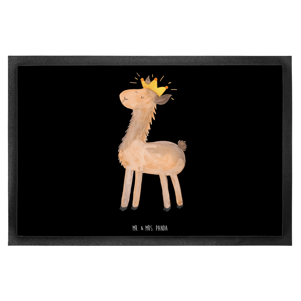 Fußmatte Lama König Lama, Lamas, König, Königin, Freundin, Mama, Papa, Büro Kollege, Kollegin, Chef, Vorgesetzter, Abi, Abitur Türvorleger, Schmutzmatte, Fußabtreter, Matte, Schmutzfänger, Fußabstreifer, Schmutzfangmatte, Türmatte, Motivfußmatte,  Haustürmatte, Vorleger  Lama, Alpaka