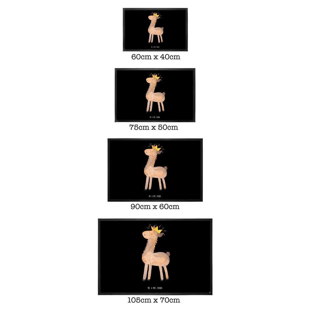 Fußmatte Lama König Lama, Lamas, König, Königin, Freundin, Mama, Papa, Büro Kollege, Kollegin, Chef, Vorgesetzter, Abi, Abitur Türvorleger, Schmutzmatte, Fußabtreter, Matte, Schmutzfänger, Fußabstreifer, Schmutzfangmatte, Türmatte, Motivfußmatte,  Haustürmatte, Vorleger  Lama, Alpaka