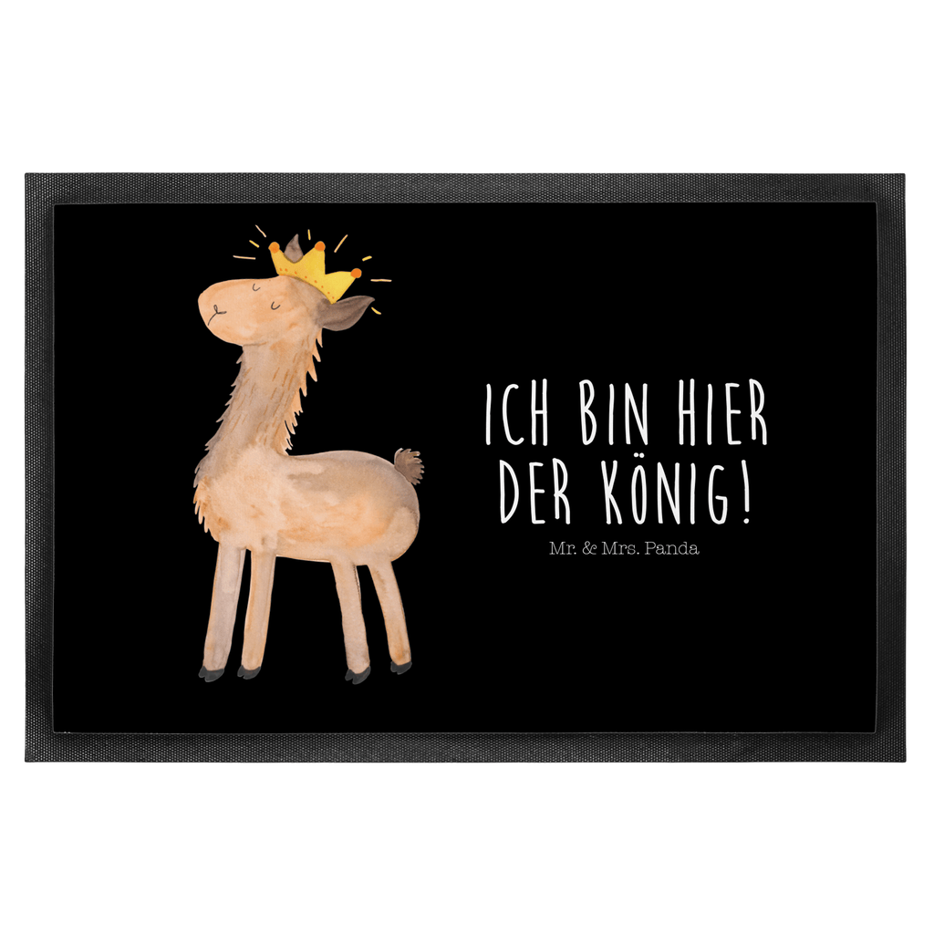 Fußmatte Lama König Lama, Lamas, König, Königin, Freundin, Mama, Papa, Büro Kollege, Kollegin, Chef, Vorgesetzter, Abi, Abitur Türvorleger, Schmutzmatte, Fußabtreter, Matte, Schmutzfänger, Fußabstreifer, Schmutzfangmatte, Türmatte, Motivfußmatte,  Haustürmatte, Vorleger  Lama, Alpaka