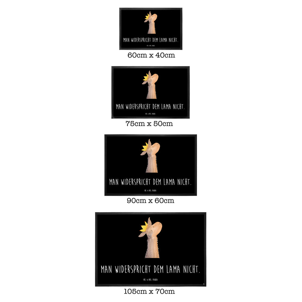 Fußmatte Lamakopf König Lama, Lamas, König, Königin, Freundin, Mama, Papa, Büro Kollege, Kollegin, Chef, Vorgesetzter, Abi, Abitur Türvorleger, Schmutzmatte, Fußabtreter, Matte, Schmutzfänger, Fußabstreifer, Schmutzfangmatte, Türmatte, Motivfußmatte,  Haustürmatte, Vorleger  Lama, Alpaka