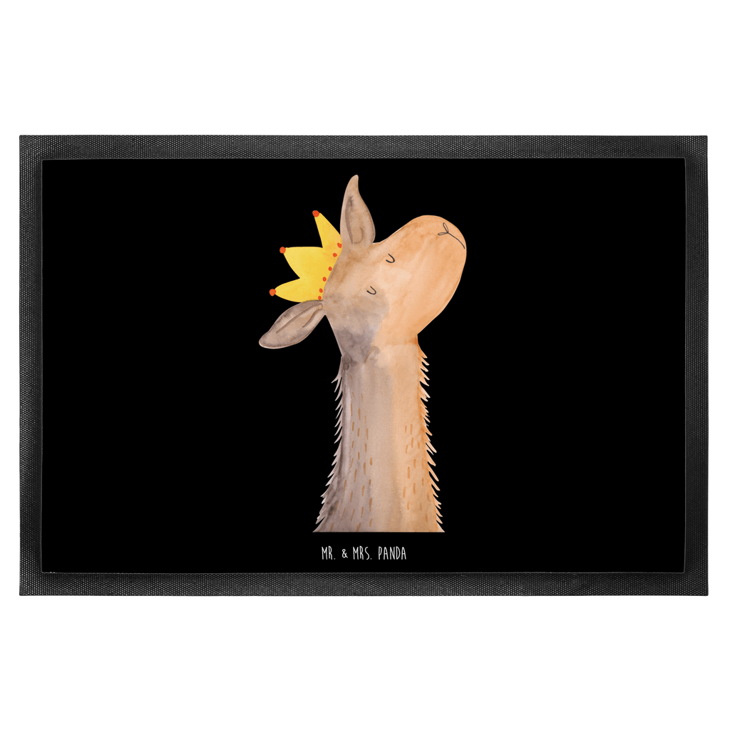 Fußmatte Lamakopf König Lama, Lamas, König, Königin, Freundin, Mama, Papa, Büro Kollege, Kollegin, Chef, Vorgesetzter, Abi, Abitur Türvorleger, Schmutzmatte, Fußabtreter, Matte, Schmutzfänger, Fußabstreifer, Schmutzfangmatte, Türmatte, Motivfußmatte,  Haustürmatte, Vorleger  Lama, Alpaka