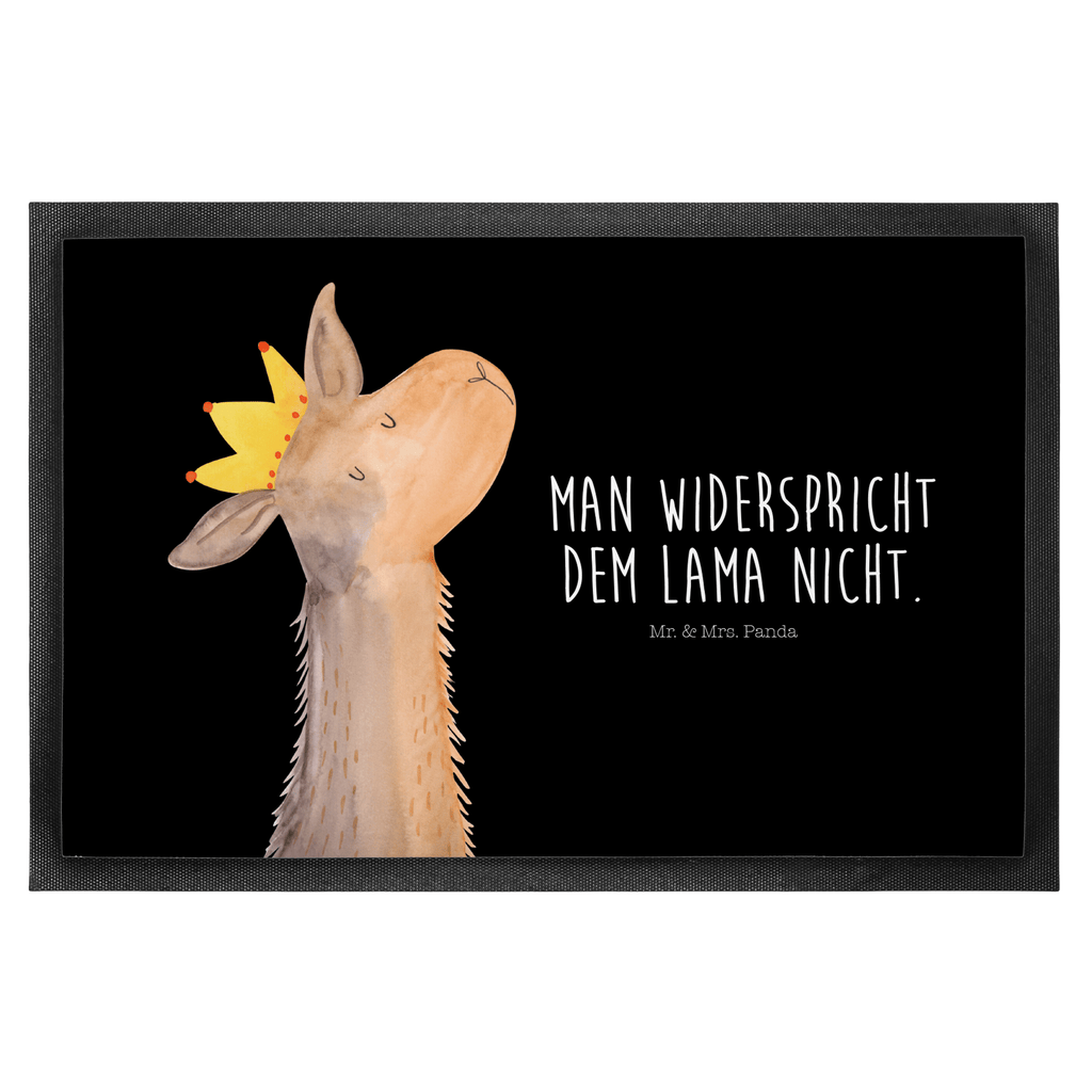Fußmatte Lamakopf König Lama, Lamas, König, Königin, Freundin, Mama, Papa, Büro Kollege, Kollegin, Chef, Vorgesetzter, Abi, Abitur Türvorleger, Schmutzmatte, Fußabtreter, Matte, Schmutzfänger, Fußabstreifer, Schmutzfangmatte, Türmatte, Motivfußmatte,  Haustürmatte, Vorleger  Lama, Alpaka