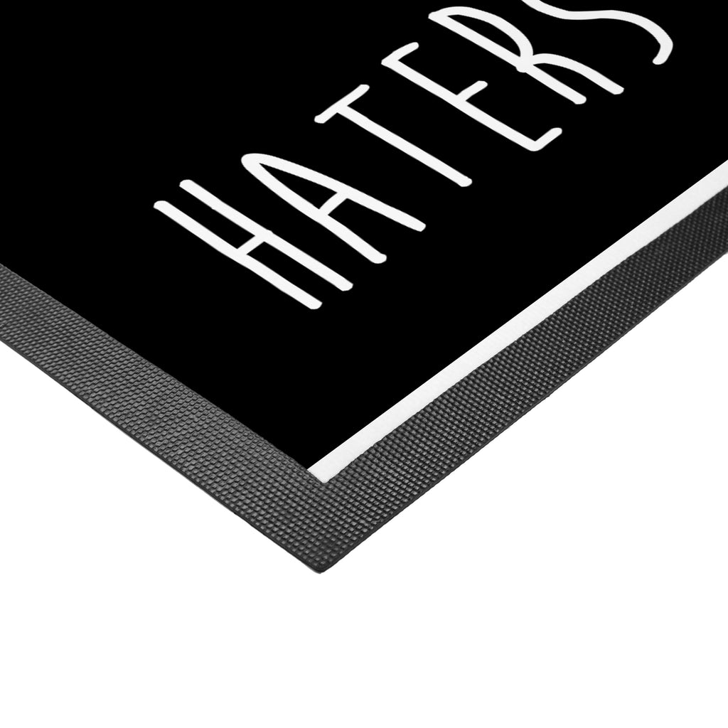 Fußmatte Lama Regenbogen Lama, Lamas, Regenbogen, Haters gonna hate, Haters, Selbstständig, Außenseiter, Schule, Abi, Hobby, Wolkenland, Freiheit	 Türvorleger, Schmutzmatte, Fußabtreter, Matte, Schmutzfänger, Fußabstreifer, Schmutzfangmatte, Türmatte, Motivfußmatte,  Haustürmatte, Vorleger  Lama, Alpaka