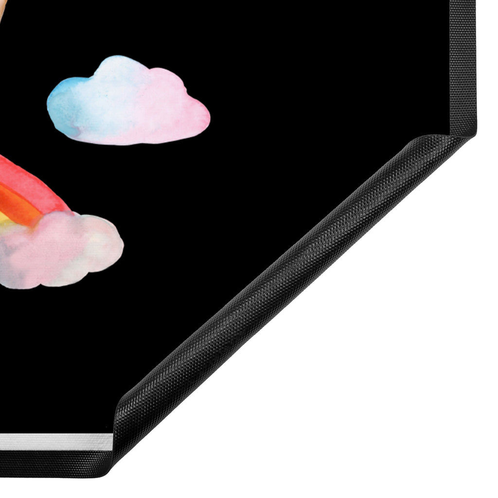 Fußmatte Lama Regenbogen Lama, Lamas, Regenbogen, Haters gonna hate, Haters, Selbstständig, Außenseiter, Schule, Abi, Hobby, Wolkenland, Freiheit	 Türvorleger, Schmutzmatte, Fußabtreter, Matte, Schmutzfänger, Fußabstreifer, Schmutzfangmatte, Türmatte, Motivfußmatte,  Haustürmatte, Vorleger  Lama, Alpaka