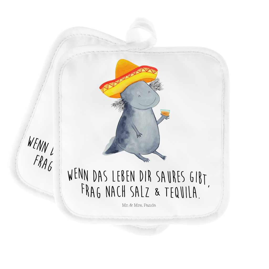 2er Set Topflappen  Axolotl Tequila Topflappen, Topfuntersetzer, Ofenhandschuh, Topflappen Set, Topflappen lustig, Topflappen mit Spruch, Axolotl, Molch, Mexico, Mexiko, Sombrero, Zitrone, Tequila, Motivation, Spruch, Schwanzlurch, Lurch, Lurche, Axolot, Feuerdrache, Feuersalamander