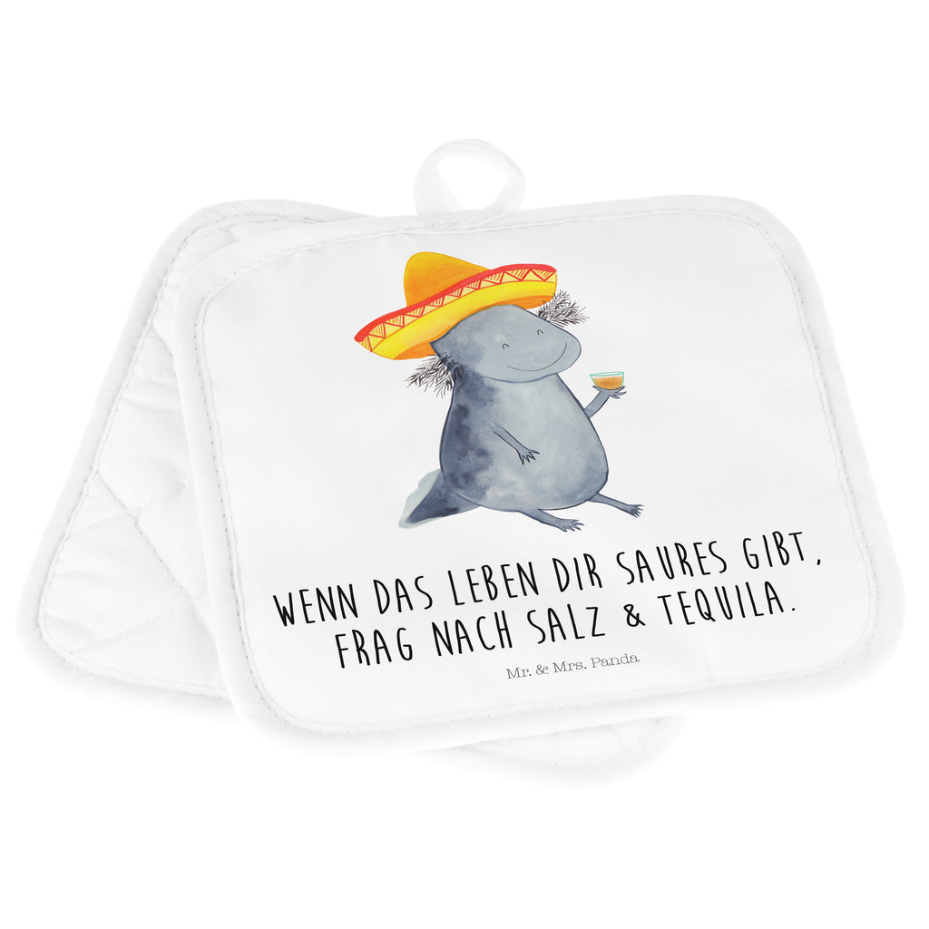 2er Set Topflappen  Axolotl Tequila Topflappen, Topfuntersetzer, Ofenhandschuh, Topflappen Set, Topflappen lustig, Topflappen mit Spruch, Axolotl, Molch, Mexico, Mexiko, Sombrero, Zitrone, Tequila, Motivation, Spruch, Schwanzlurch, Lurch, Lurche, Axolot, Feuerdrache, Feuersalamander