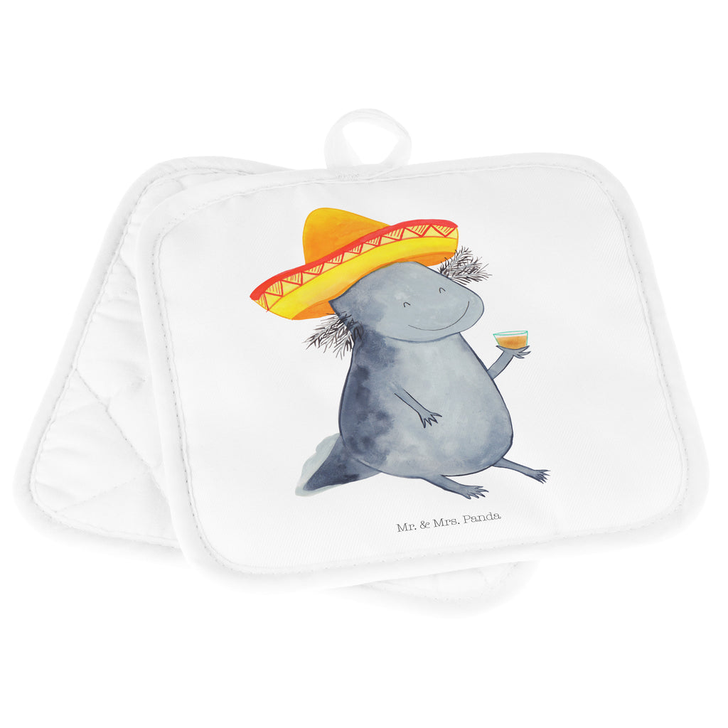 2er Set Topflappen  Axolotl Tequila Topflappen, Topfuntersetzer, Ofenhandschuh, Topflappen Set, Topflappen lustig, Topflappen mit Spruch, Axolotl, Molch, Mexico, Mexiko, Sombrero, Zitrone, Tequila, Motivation, Spruch, Schwanzlurch, Lurch, Lurche, Axolot, Feuerdrache, Feuersalamander