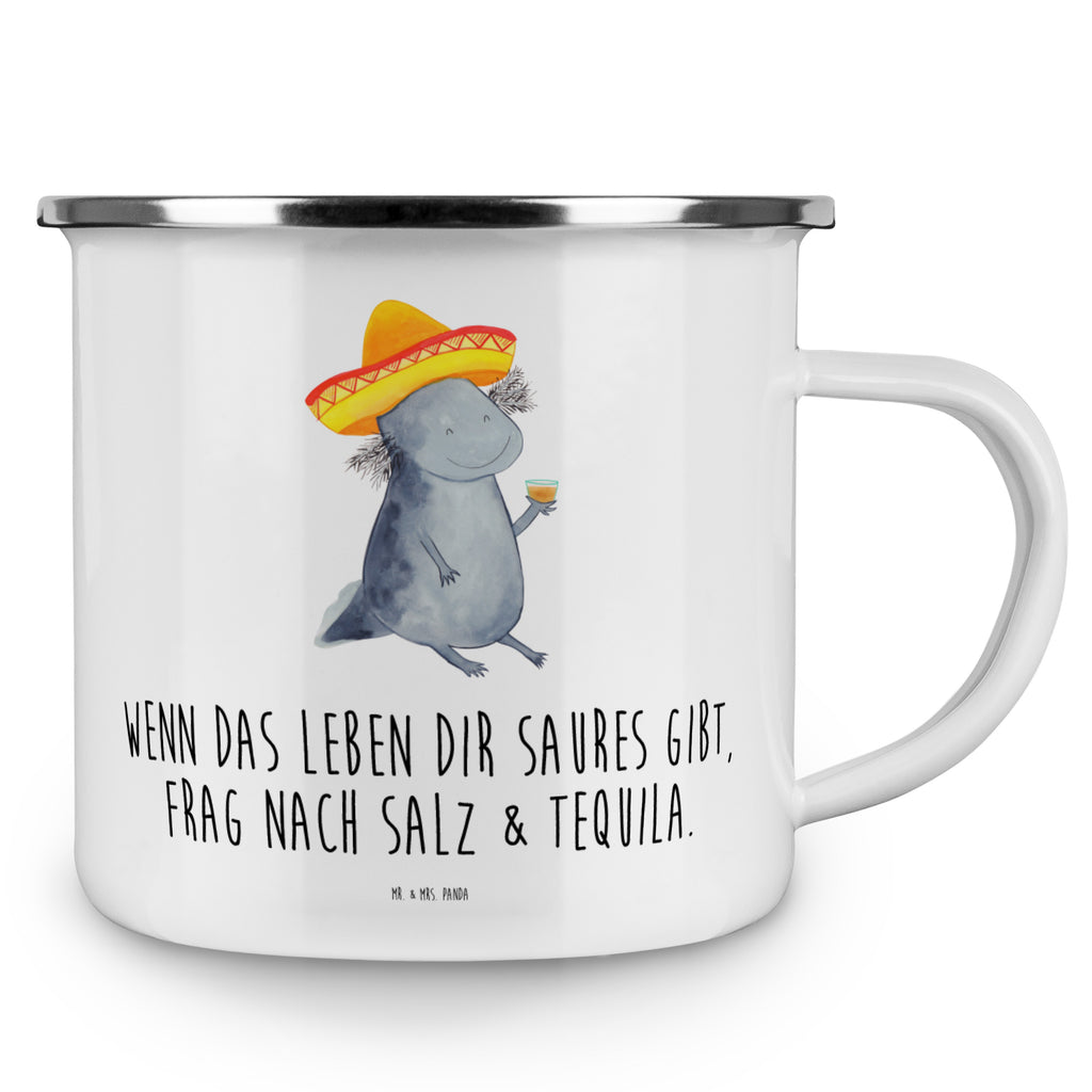 Camping Emaille Tasse Axolotl Tequila Campingtasse, Trinkbecher, Metalltasse, Outdoor Tasse, Emaille Trinkbecher, Blechtasse Outdoor, Emaille Campingbecher, Edelstahl Trinkbecher, Metalltasse für Camping, Kaffee Blechtasse, Camping Tasse Metall, Axolotl, Molch, Mexico, Mexiko, Sombrero, Zitrone, Tequila, Motivation, Spruch, Schwanzlurch, Lurch, Lurche, Axolot, Feuerdrache, Feuersalamander