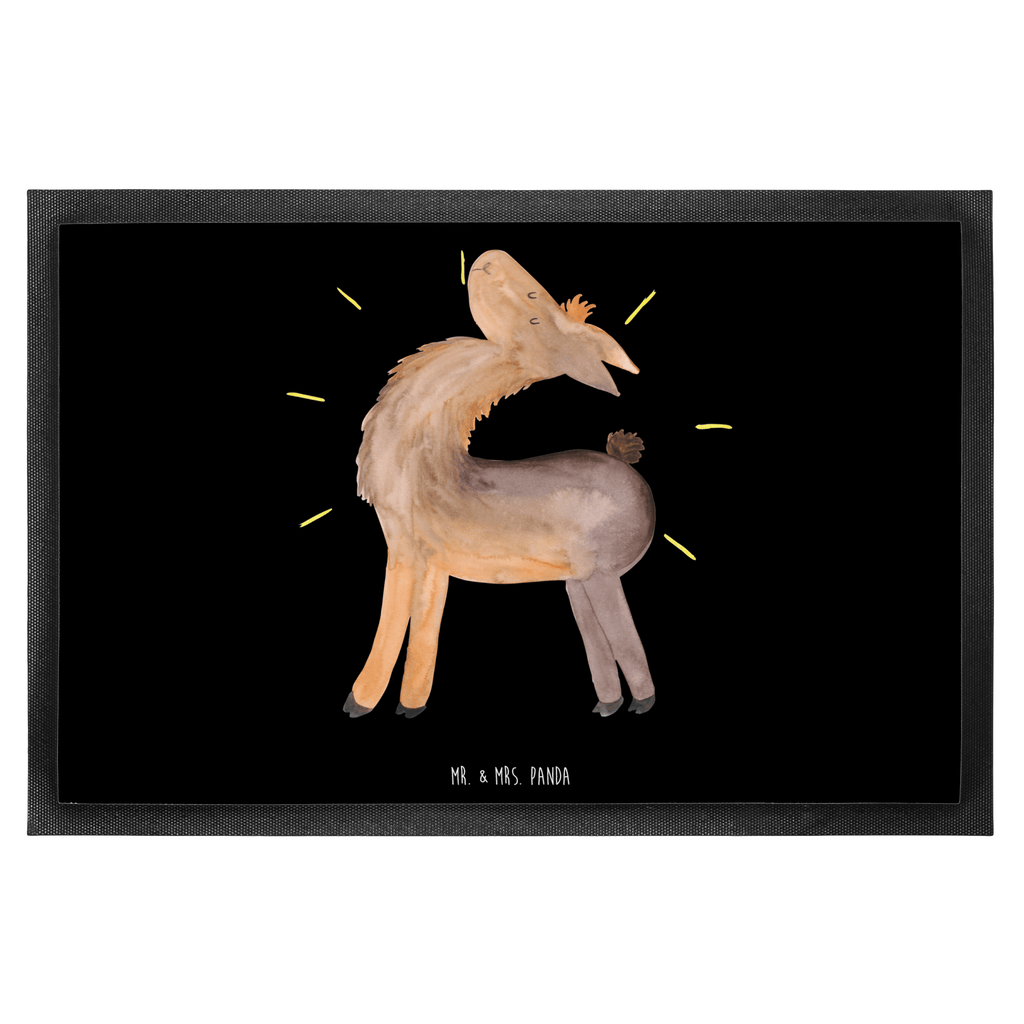 Fußmatte Lama stolz Lama, Lamas, Außenseiter, Anders, Neustart, stolz, Hippie, Freundin, Freundinnen, beste Freundin, Kumpel, Familie, Family Türvorleger, Schmutzmatte, Fußabtreter, Matte, Schmutzfänger, Fußabstreifer, Schmutzfangmatte, Türmatte, Motivfußmatte,  Haustürmatte, Vorleger  Lama, Alpaka