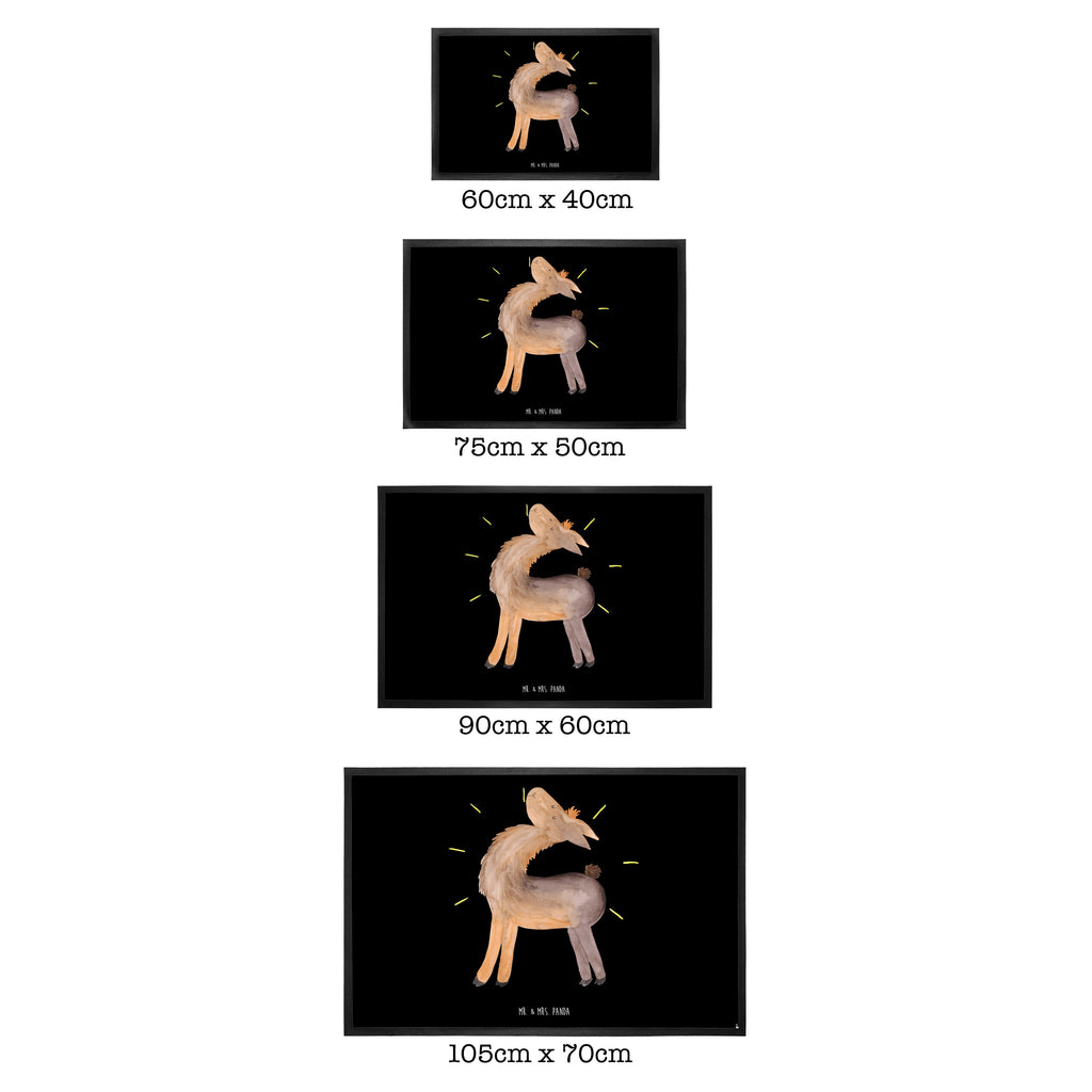 Fußmatte Lama stolz Lama, Lamas, Außenseiter, Anders, Neustart, stolz, Hippie, Freundin, Freundinnen, beste Freundin, Kumpel, Familie, Family Türvorleger, Schmutzmatte, Fußabtreter, Matte, Schmutzfänger, Fußabstreifer, Schmutzfangmatte, Türmatte, Motivfußmatte,  Haustürmatte, Vorleger  Lama, Alpaka