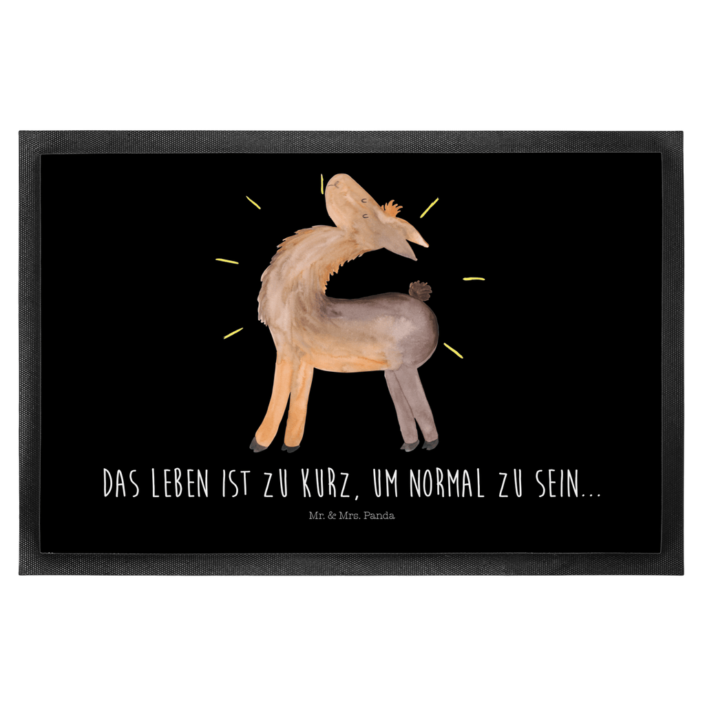 Fußmatte Lama stolz Lama, Lamas, Außenseiter, Anders, Neustart, stolz, Hippie, Freundin, Freundinnen, beste Freundin, Kumpel, Familie, Family Türvorleger, Schmutzmatte, Fußabtreter, Matte, Schmutzfänger, Fußabstreifer, Schmutzfangmatte, Türmatte, Motivfußmatte,  Haustürmatte, Vorleger  Lama, Alpaka