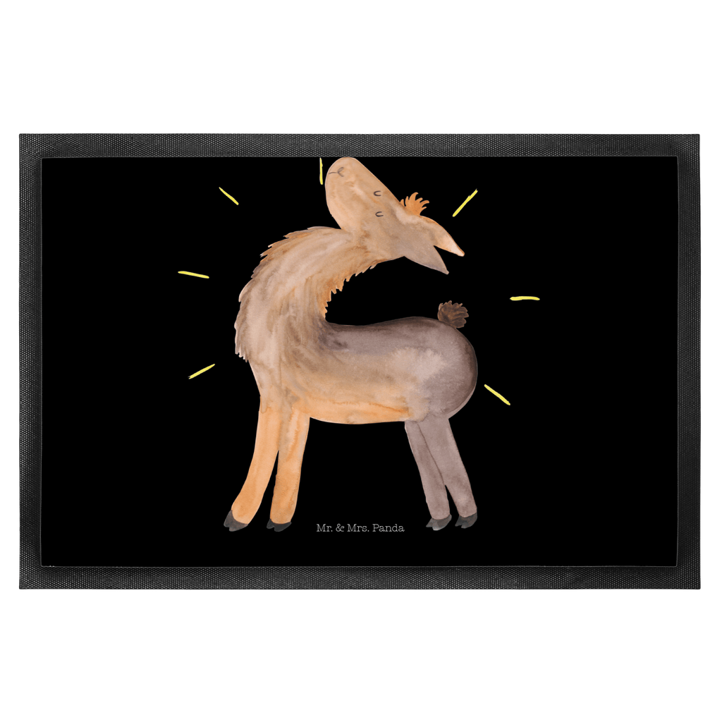 Fußmatte Lama stolz Lama, Lamas, Außenseiter, Anders, Neustart, stolz, Hippie, Freundin, Freundinnen, beste Freundin, Kumpel, Familie, Family Türvorleger, Schmutzmatte, Fußabtreter, Matte, Schmutzfänger, Fußabstreifer, Schmutzfangmatte, Türmatte, Motivfußmatte,  Haustürmatte, Vorleger  Lama, Alpaka