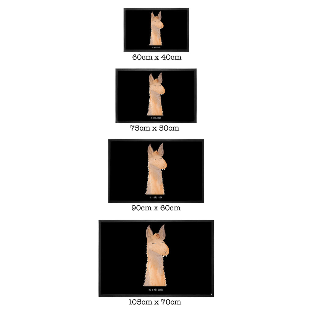 Fußmatte Lamakopf genervt Lama, Lamas, Recht haben, genervt sein, Freundin, beste Freundin, Partnerin, Büro, Büroalltag, Chef, Chefin, Azubi Türvorleger, Schmutzmatte, Fußabtreter, Matte, Schmutzfänger, Fußabstreifer, Schmutzfangmatte, Türmatte, Motivfußmatte,  Haustürmatte, Vorleger  Lama, Alpaka
