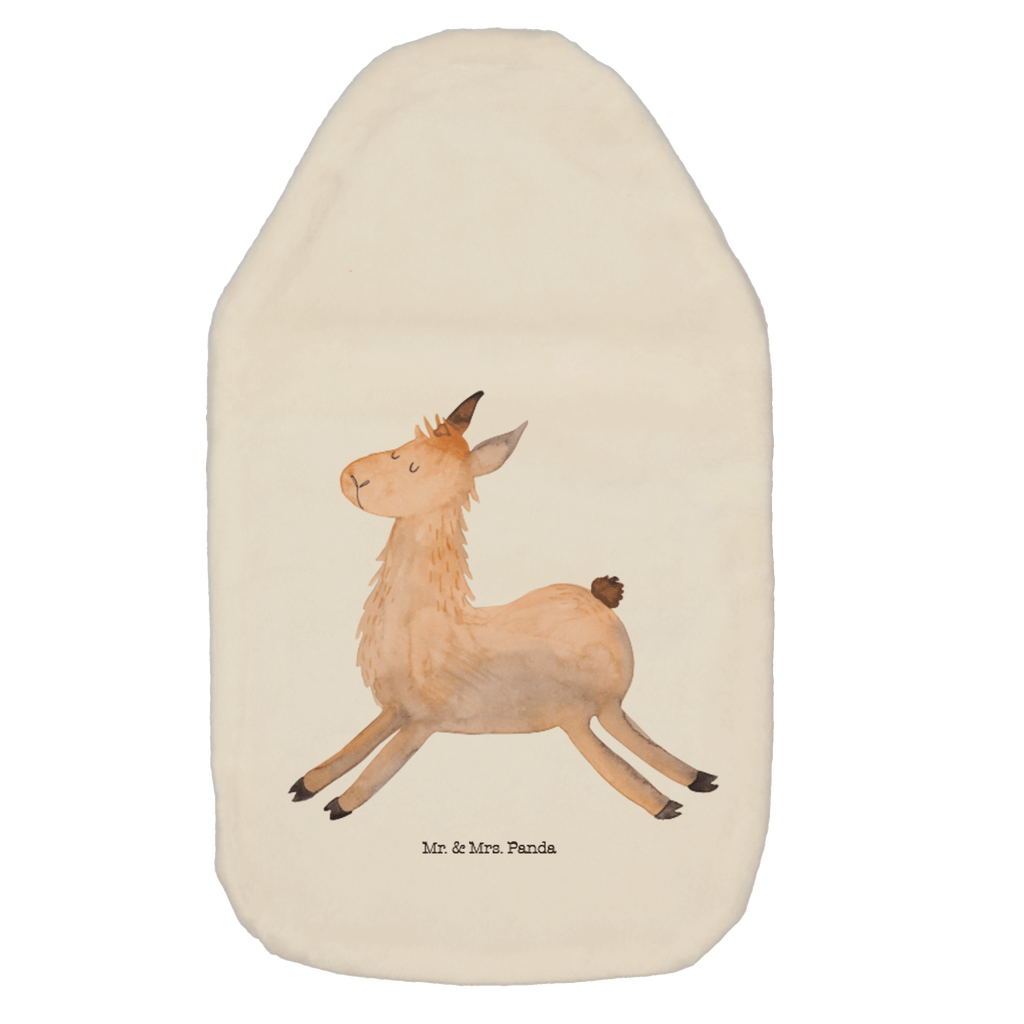 Wärmflasche Lama springend Wärmekissen, Kinderwärmflasche, Körnerkissen, Wärmflaschenbezug, Wärmflasche mit Bezug, Lama, Alpaka, Lamas, Lieblingstag, Happy day, fröhlich, Glück, Freundin, Liebeskummer, Neustart, guten Morgen, Start, Prüfung, Abitur