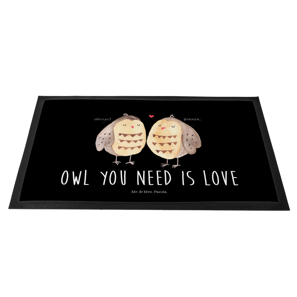 Fußmatte Eule Liebe Eule, Eule Deko, Liebe, Hochzeit Spruch, Owl, All you need is love, Liebe Spruch, Freundin Geschenk, Freund, Wortspiel lustig Türvorleger, Schmutzmatte, Fußabtreter, Matte, Schmutzfänger, Fußabstreifer, Schmutzfangmatte, Türmatte, Motivfußmatte,  Haustürmatte, Vorleger  Eule