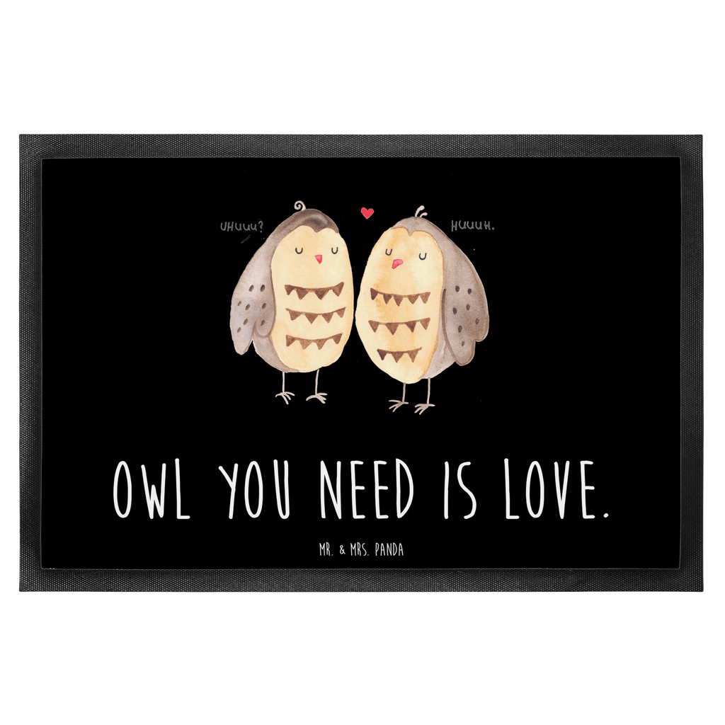 Fußmatte Eule Liebe Eule, Eule Deko, Liebe, Hochzeit Spruch, Owl, All you need is love, Liebe Spruch, Freundin Geschenk, Freund, Wortspiel lustig Türvorleger, Schmutzmatte, Fußabtreter, Matte, Schmutzfänger, Fußabstreifer, Schmutzfangmatte, Türmatte, Motivfußmatte,  Haustürmatte, Vorleger  Eule