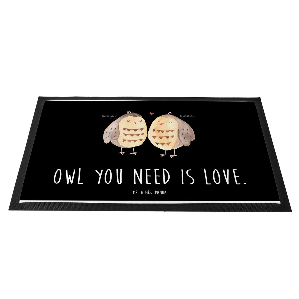 Fußmatte Eule Liebe Eule, Eule Deko, Liebe, Hochzeit Spruch, Owl, All you need is love, Liebe Spruch, Freundin Geschenk, Freund, Wortspiel lustig Türvorleger, Schmutzmatte, Fußabtreter, Matte, Schmutzfänger, Fußabstreifer, Schmutzfangmatte, Türmatte, Motivfußmatte,  Haustürmatte, Vorleger  Eule