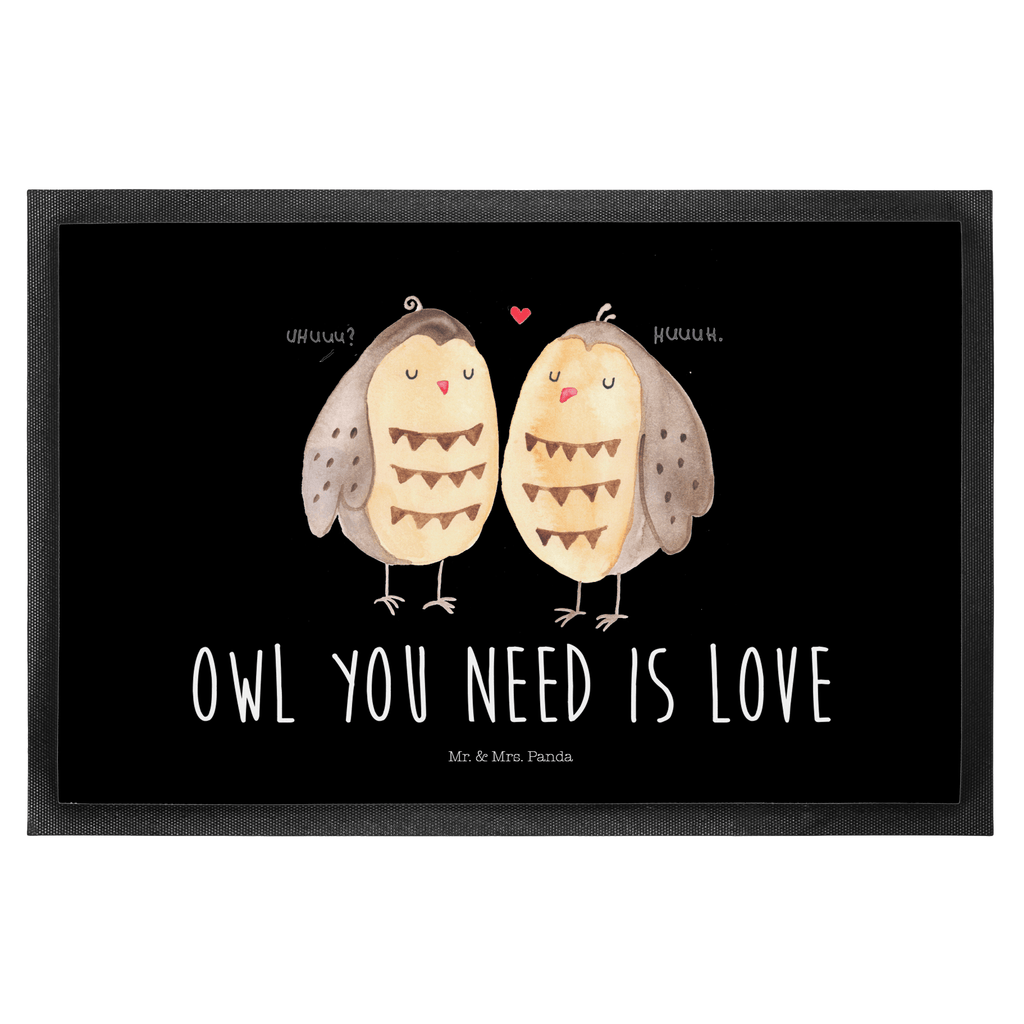 Fußmatte Eule Liebe Eule, Eule Deko, Liebe, Hochzeit Spruch, Owl, All you need is love, Liebe Spruch, Freundin Geschenk, Freund, Wortspiel lustig Türvorleger, Schmutzmatte, Fußabtreter, Matte, Schmutzfänger, Fußabstreifer, Schmutzfangmatte, Türmatte, Motivfußmatte,  Haustürmatte, Vorleger  Eule