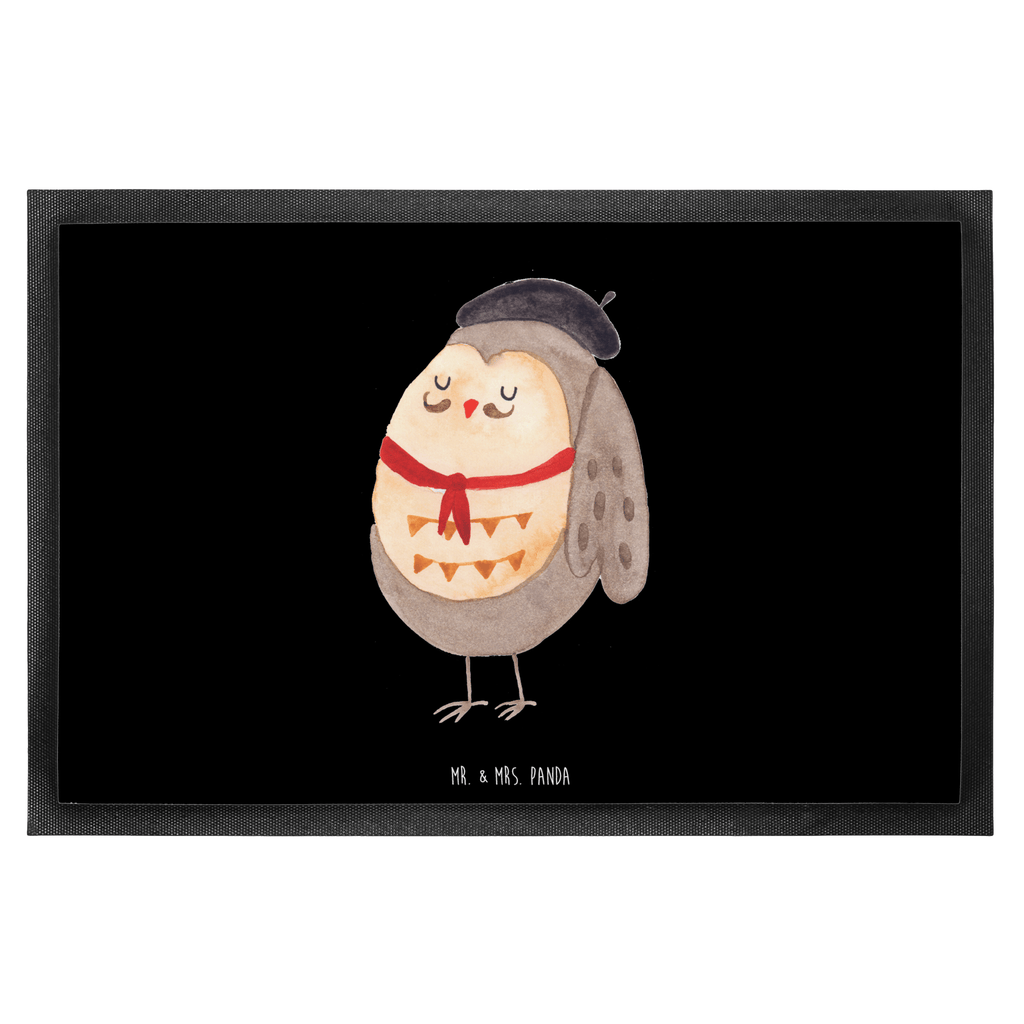 Fußmatte Eule Französisch Eule, Eulen, Eule Deko, Owl, hibou, La vie est belle, das Leben ist schön, Spruch schön, Spruch Französisch, Frankreich Türvorleger, Schmutzmatte, Fußabtreter, Matte, Schmutzfänger, Fußabstreifer, Schmutzfangmatte, Türmatte, Motivfußmatte,  Haustürmatte, Vorleger  Eule